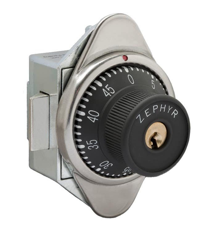 Zephyr 1954/1955 Built-In Combination Lock w/ Spring Latch for Doors