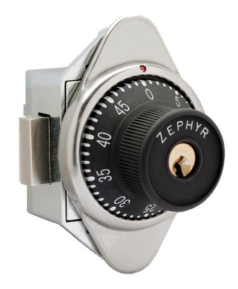 Zephyr 1970/1971 Built-In Combination Lock w/ Manual Dead Bolt for Doors