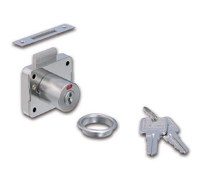 Sugatsune 2200 Cabinet Lock w/ Indicator, Finish-Nickel