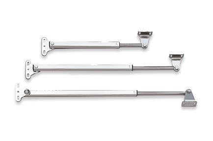 Sugatsune LK S/S Spring Lid Stay, Finish-Satin