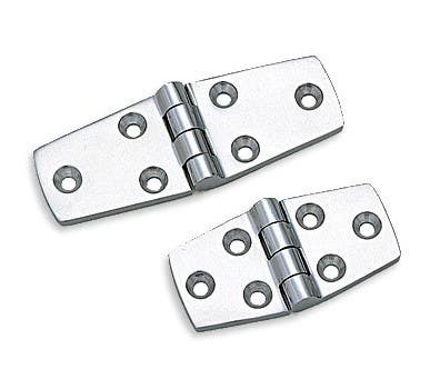 Sugatsune 28000/28500 Cabinet Butt Hinge, 316 Stainless Steel, Finish-Mirror