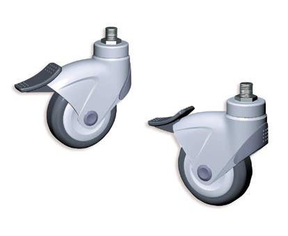 Sugatsune EX-100N Caster (Threaded Bolt Type)