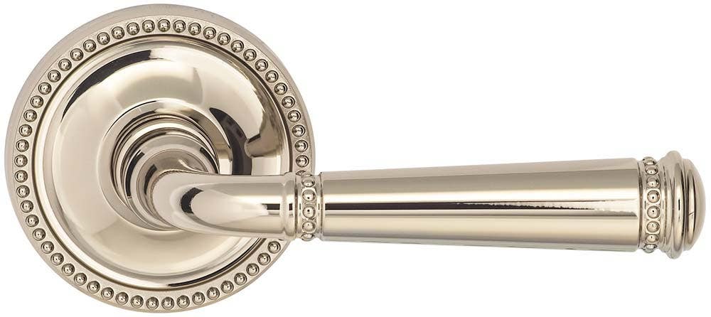Omnia 748 Interior Traditional Lever Latchset - Solid Brass