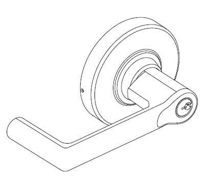 Schlage BRK Boardwalk ND-Series Grade 1 Cylindrical Levered Lock