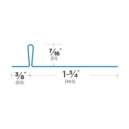 Accurate 6 Interlocking Weather Strip