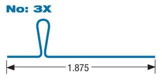 Accurate 3X Window Weather Strip