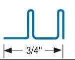 Accurate 11 Interlocking Weather Strip