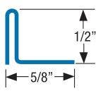 Accurate 17A Interlocking Weather Strip