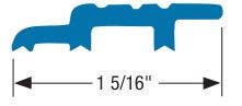 Accurate 969B Aluminium In-Swinging Door Saddles