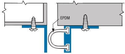 Accurate 111 Window Weather Strip, Metal Casement Series 100