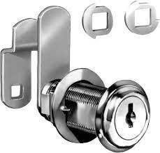 Compx C8060 National, Disc Tumbler Cam Lock, 90 & 180 Degree CW & CCW Rotation, 3/4" Mounting Hole, 1-3/4" Cylinder Length
