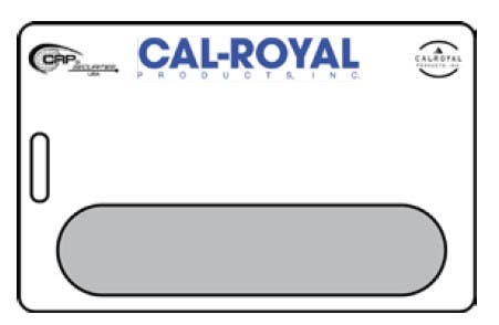 Cal-Royal CRPRFID Extra RFID Card