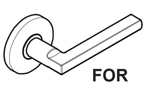 Cal-Royal ATH/JAS/NEL/WIL Grand Series Standard Duty Tubular Leverset