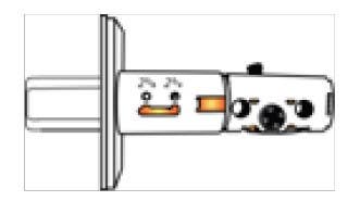 Cal-Royal ULJHILADJ UL Listed Adjustable Deadbolt Latch SQ300 Series