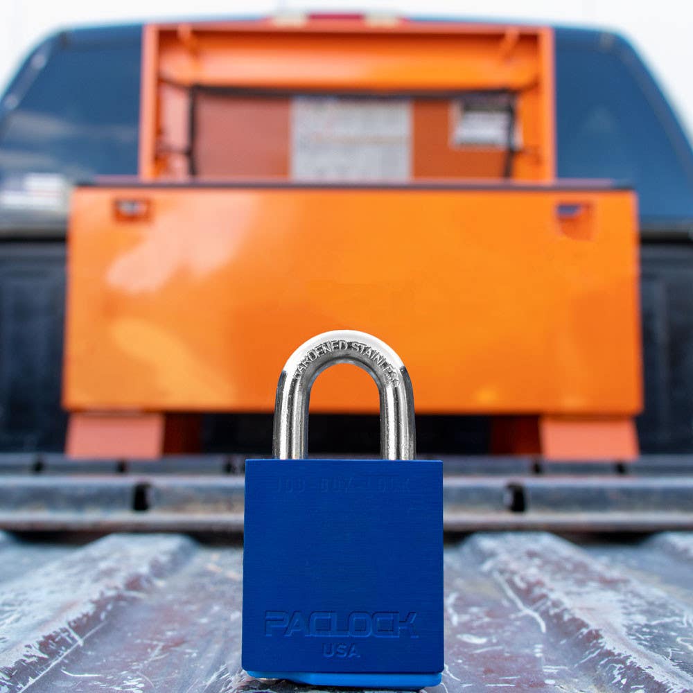 Paclock UCS-10A Aluminum Job Box Lock, Universal Cylinder System