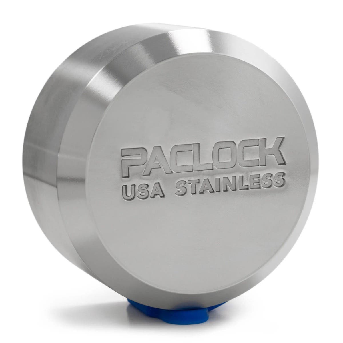 Paclock 2173S Hidden Shackle Flat-Back Puck Lock, Standard Rekeyable Series