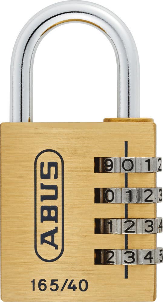 Abus 165/40 Resettable Combination Padlock