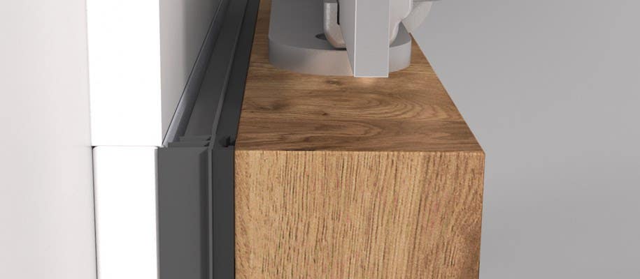 Pemko PEMKOSFSET1 Privacy Seal Set for Sliding Door