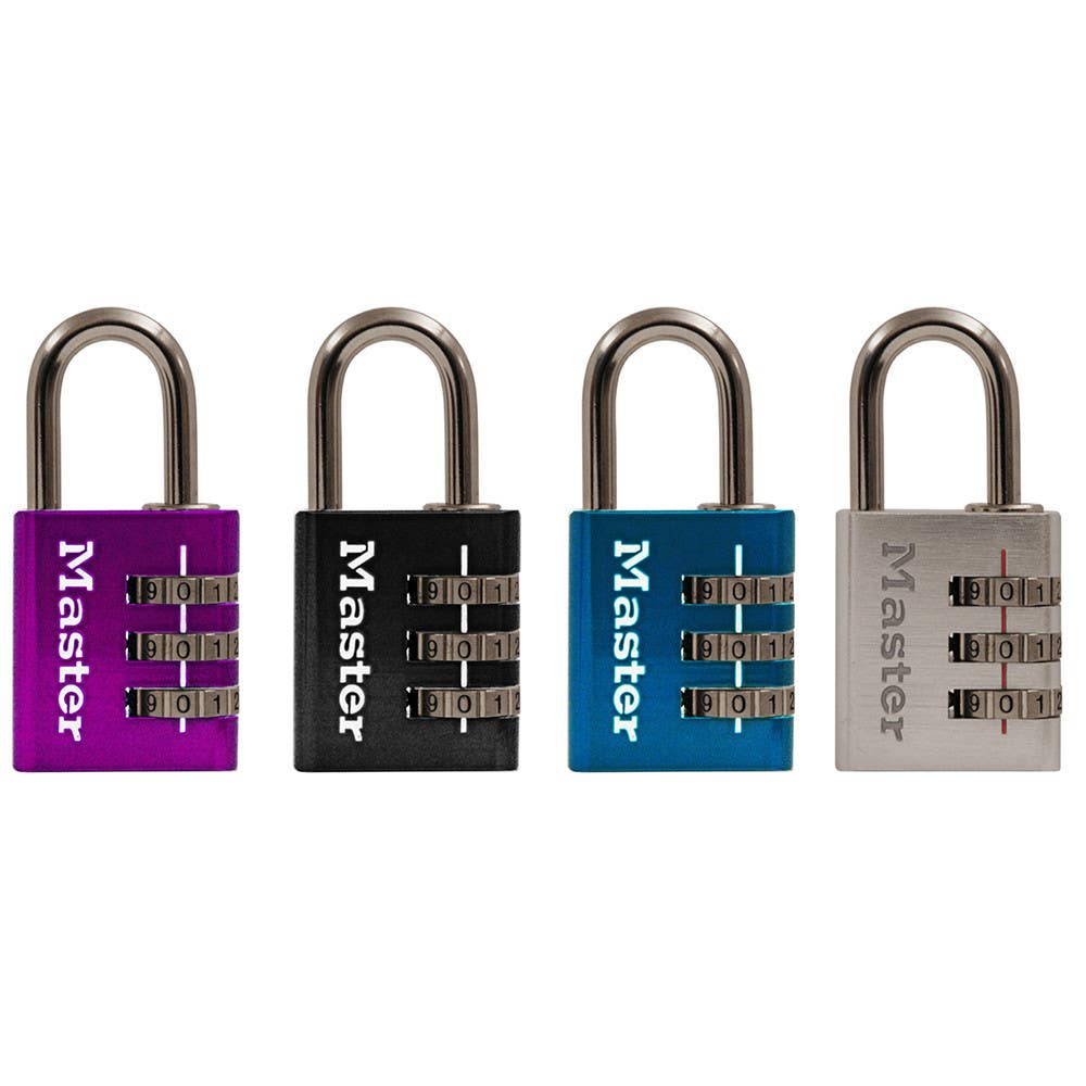 Master Lock 630DAST Luggage Padlock, Set Your Own Combination
