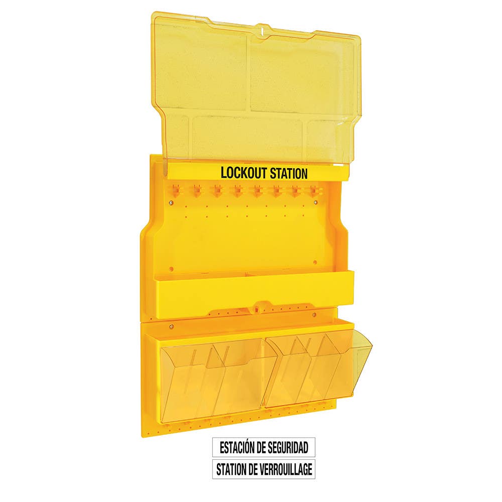 Master Lock S1900 Deluxe Lockout Wall Station (Unfilled)