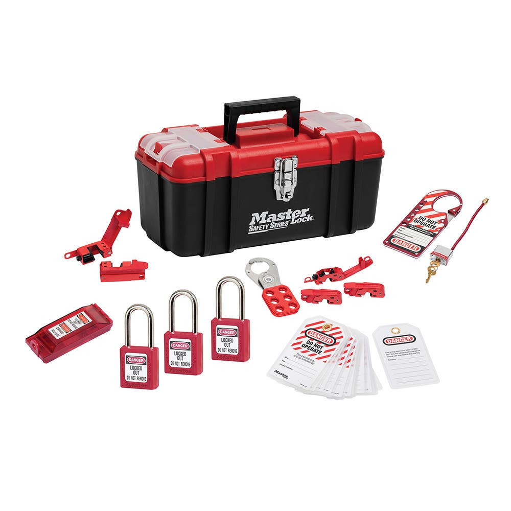 Master Lock 1457E410KA - Portable Personal Lockout Kit - Electrical
