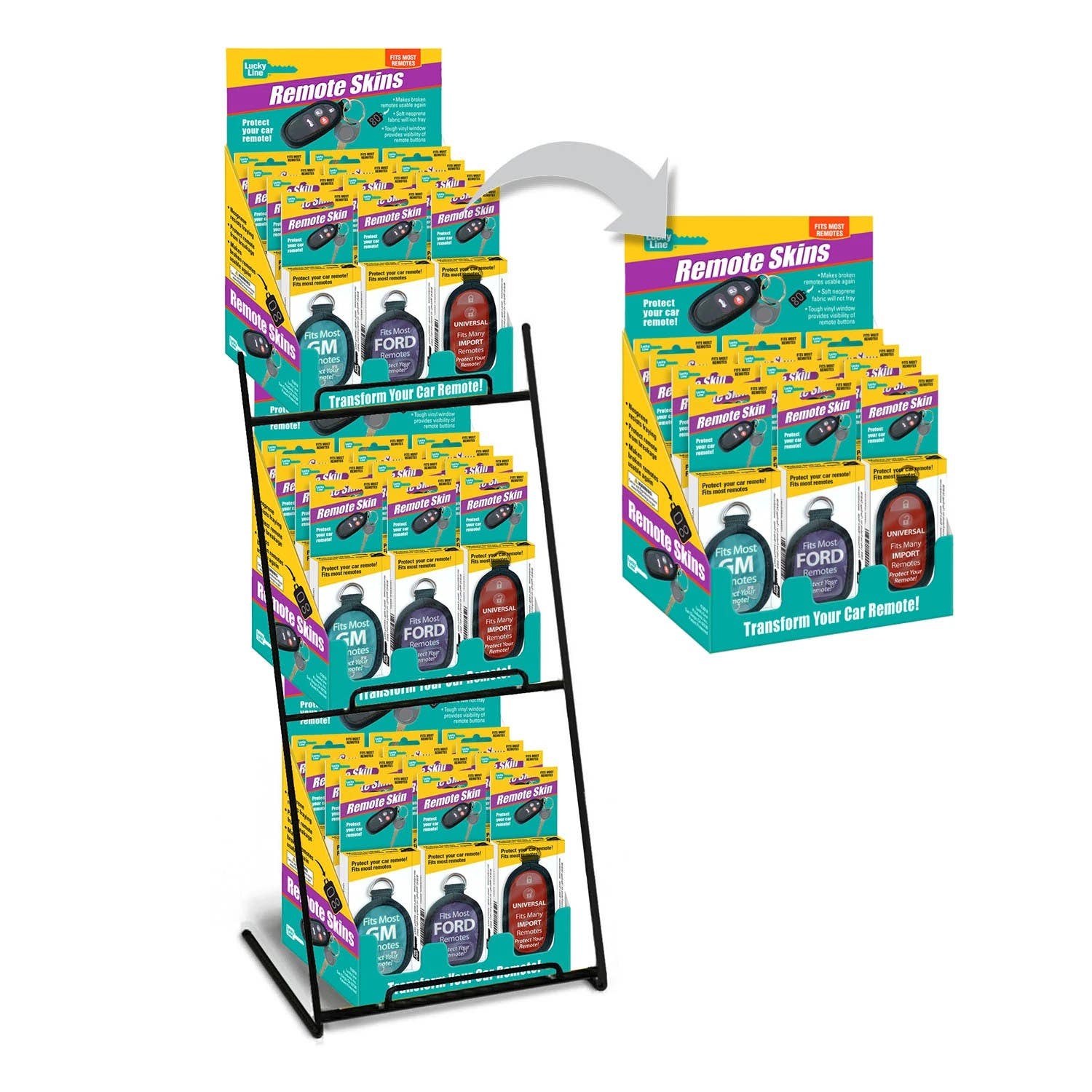 Lucky Line 344 Remote Skin