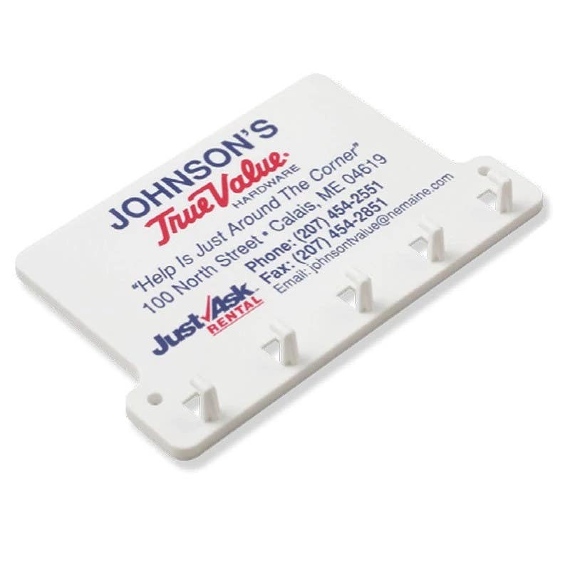 Lucky Line  956055 Custom Imprinted Mini Key Tag Rack