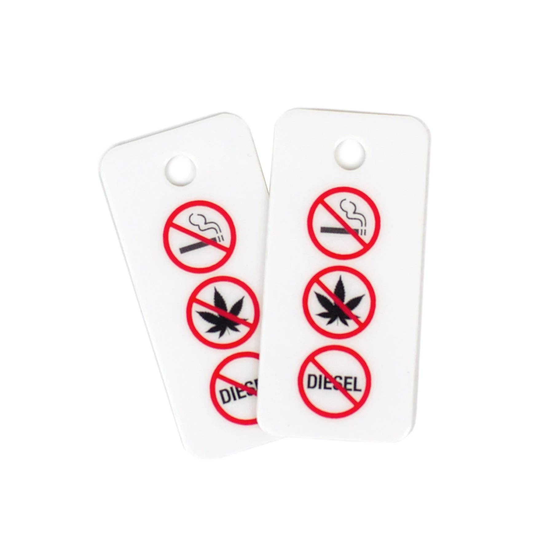Lucky Line 96240 No Smoking Tag, Rectangular , White