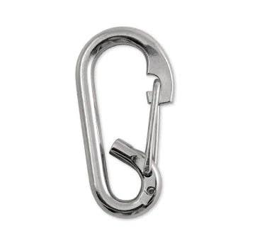 Lucky Line A563/A565 Oval Stainless Loop Spring Snaps, Wire Gate