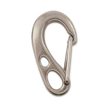 Lucky Line A595 Forged Stainless Snaps, Wire Gate, Double Eye