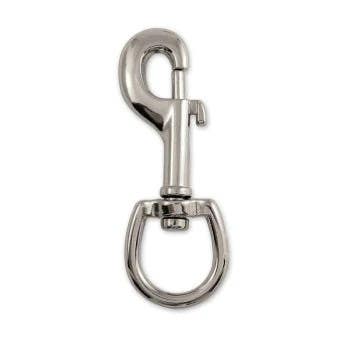 Lucky Line A7 Slide Bolt Snaps, Swivel Eye