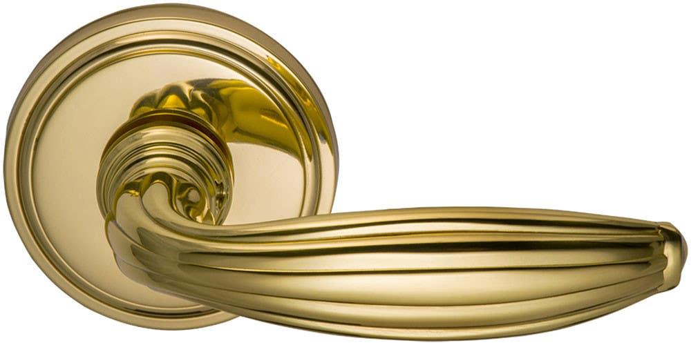 Omnia 192/00 Interior Traditional Lever Latchset - Solid Brass