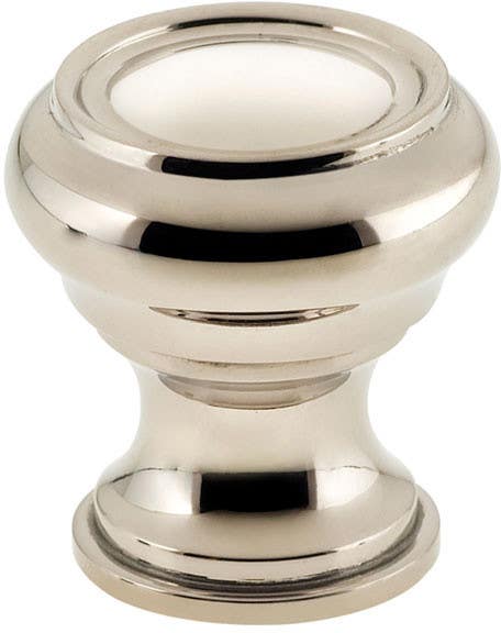Omnia 9045 Traditional Cabinet Knob - Solid Brass