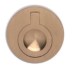 Omnia 9580/50 Round Drop Ring-Solid Brass