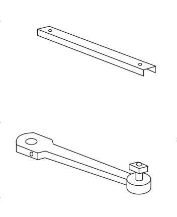 Rixson 3592010 Bottom Arm Package For 359 Closer