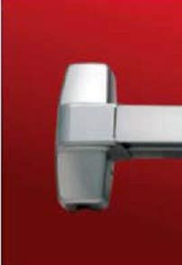 TownSteel ED-MRX-A Rim Exit Device w/ Ligature Resistant Trim-Arch, Satin Stainless Steel