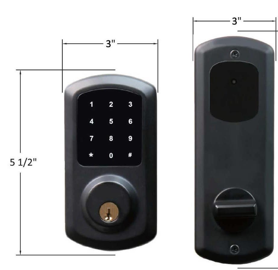 Townsteel e-Smart Back to Back Dummy Deadbolt, 5000 Series