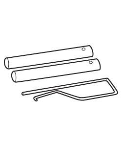 DON JO WB-112 Windows Bolt, Finish-Zinc