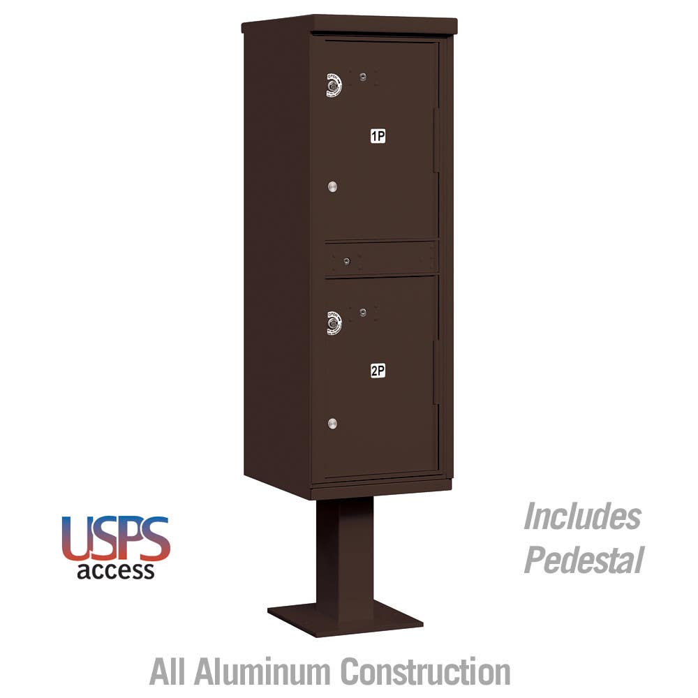 Salsbury Outdoor Parcel Locker ( Includes Pedestal  and Master Commercial Locks)