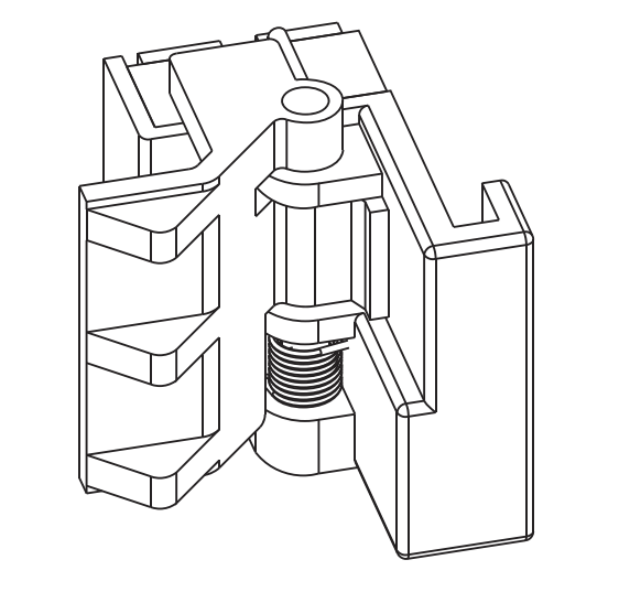 Cal-Royal LBM185 Optional Latch Monitoring For ES1855 Electric Strike