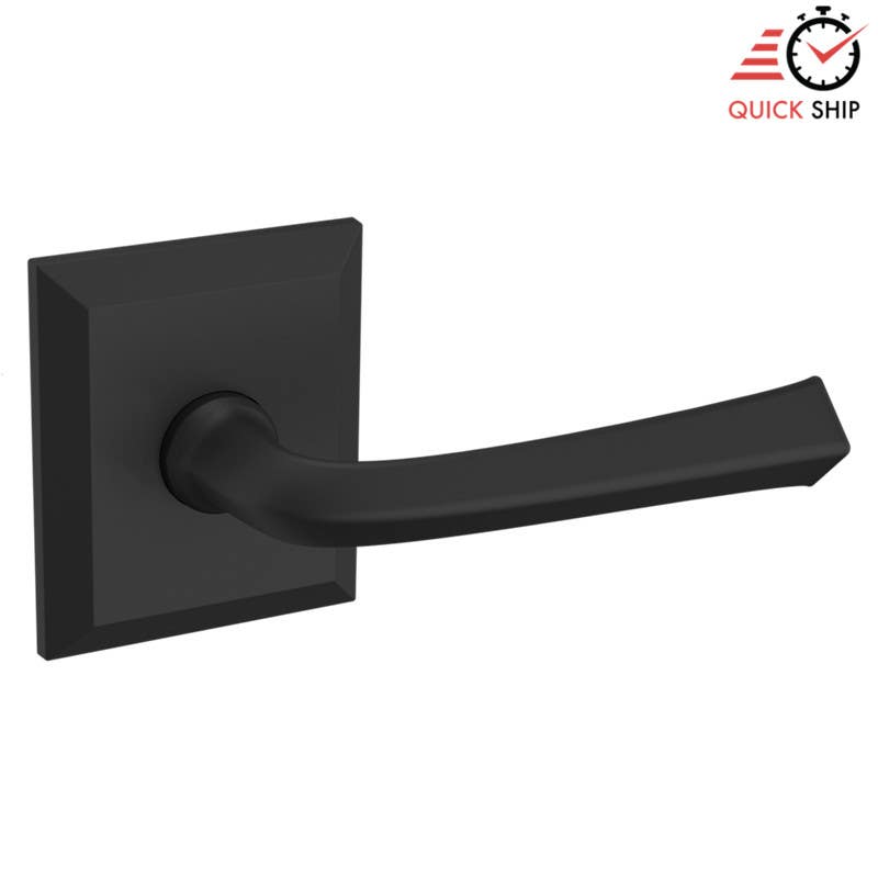 Baldwin Estate 5141 Door Lever w/ R033 Rose, 2 3/8" Backset