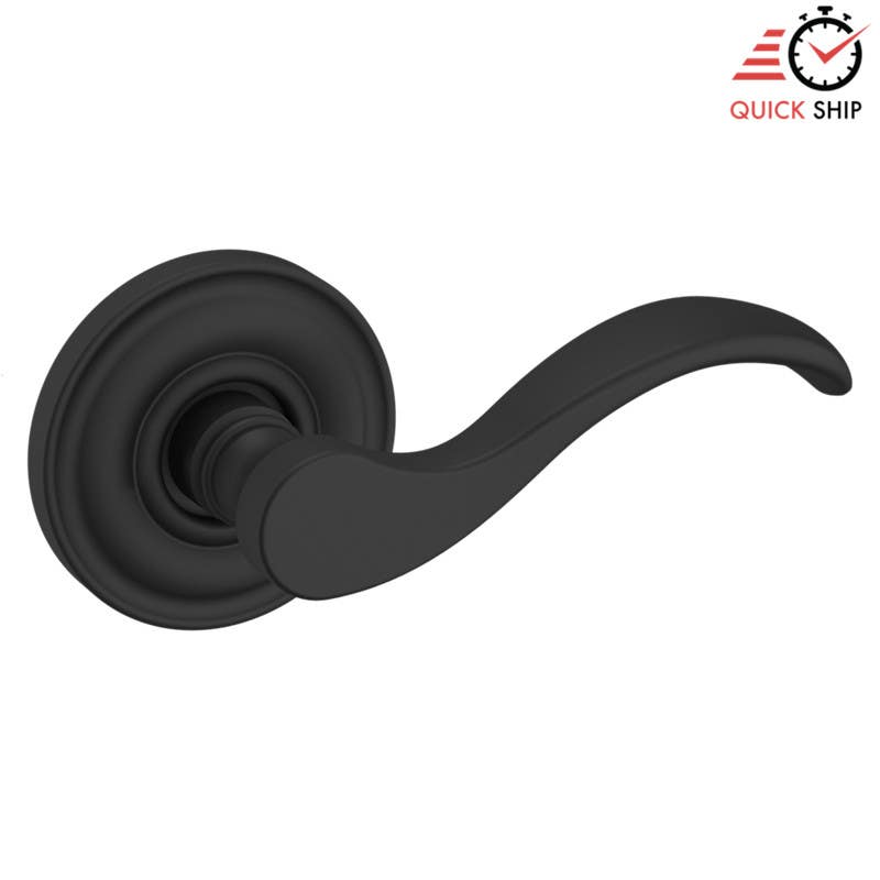 Baldwin Estate 5455V Door Lever w/ 5048 Rose, 2 3/8" Backset