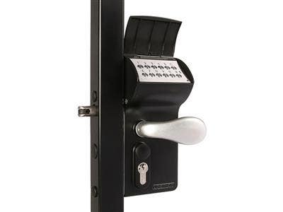 Locinox LOKQY2 VALENTINO, Surface Mounted Battery Powered Code Lock, VCA - Keyed to Differ