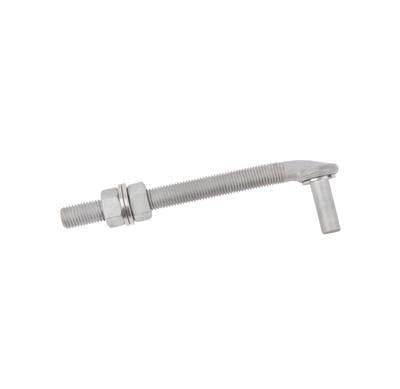 Locinox 1040HDSM16 Hot-Dip Galvanized Hinge Axle, M16