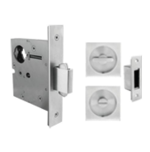 INOX PD5000 Interior Mortise Lockset w/ FH23CF Urban Concealed Fixing Flush Pull
