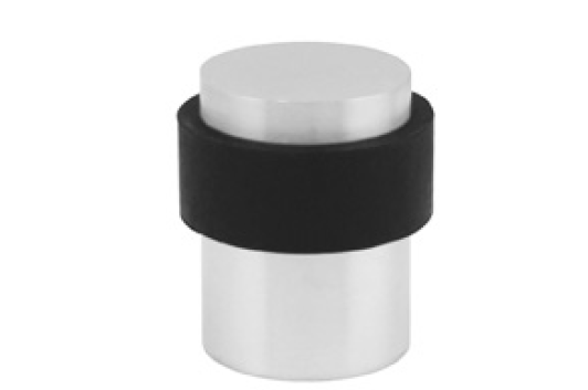 INOX DSIX02 Stainless Steel Door Stop, Floor Mounted Screws Included