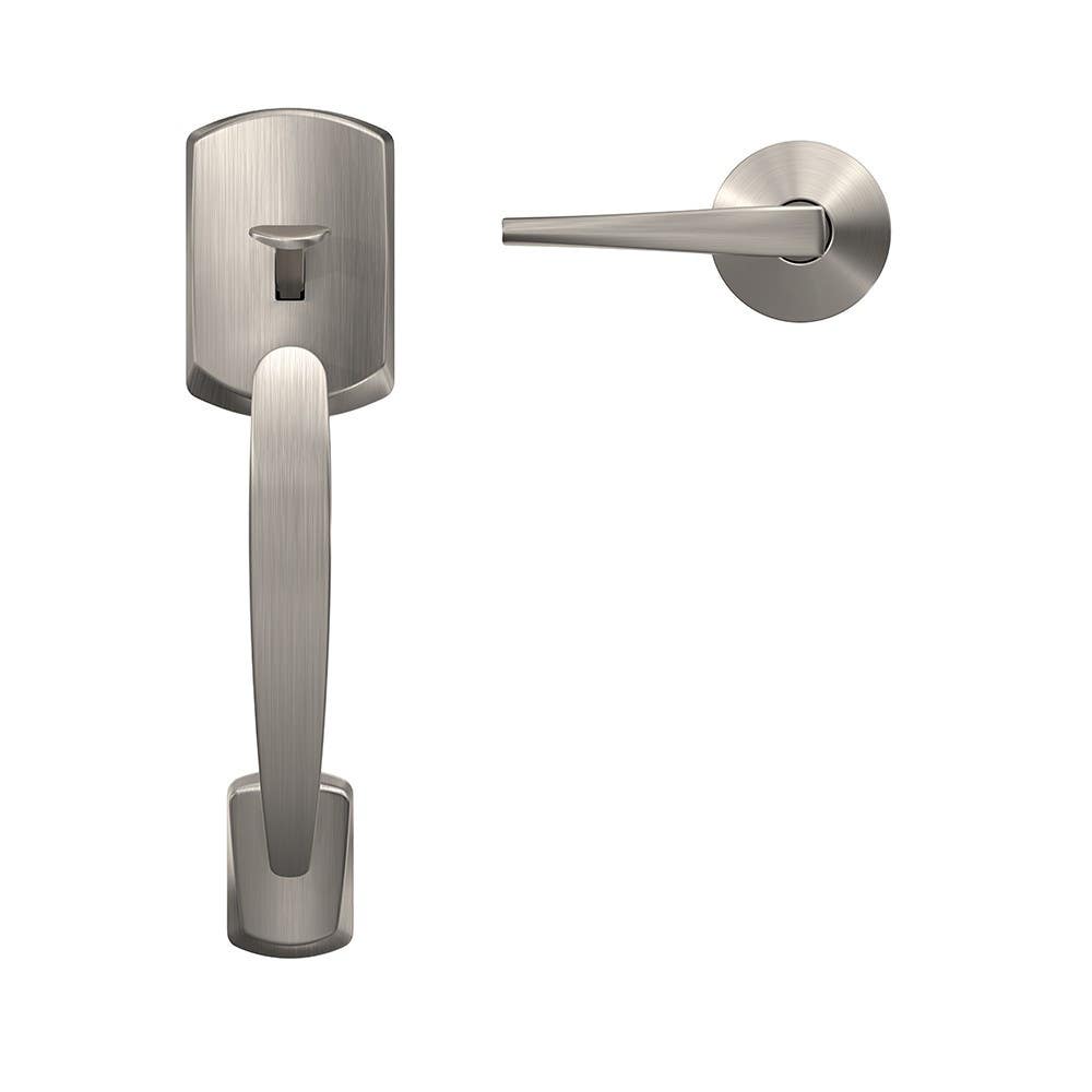 Schlage FC285 GRW Greenwich Custom FC Series Lower Half - Front Entry Set