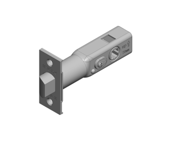 INOX TL4, 28 Degree ANSI Grade 2 Latch, Passage