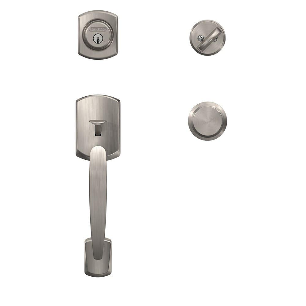 Schlage FC GRW Greenwich Custom FC Series Handleset