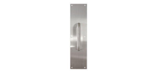 INOX PPN Push/Pull Plate, 4" x 16"